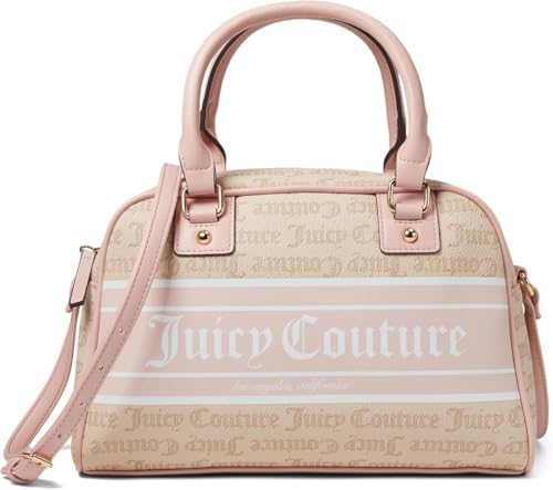 Juicy Couture Fashionista Bowler Satchel Bag Sandstone | Amazon.com.br